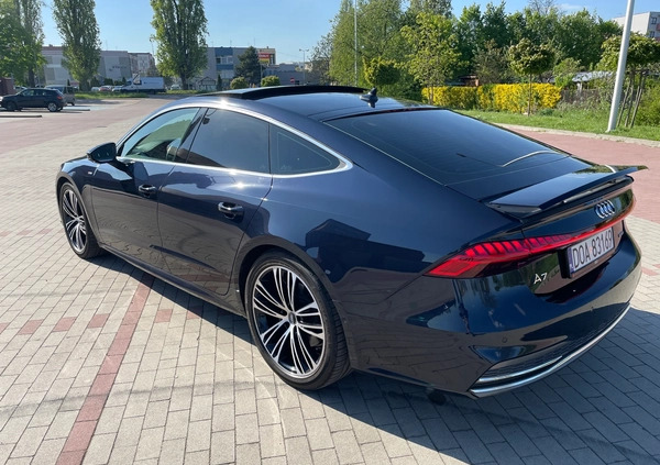 Audi A7 cena 209000 przebieg: 31000, rok produkcji 2019 z Wrocław małe 742
